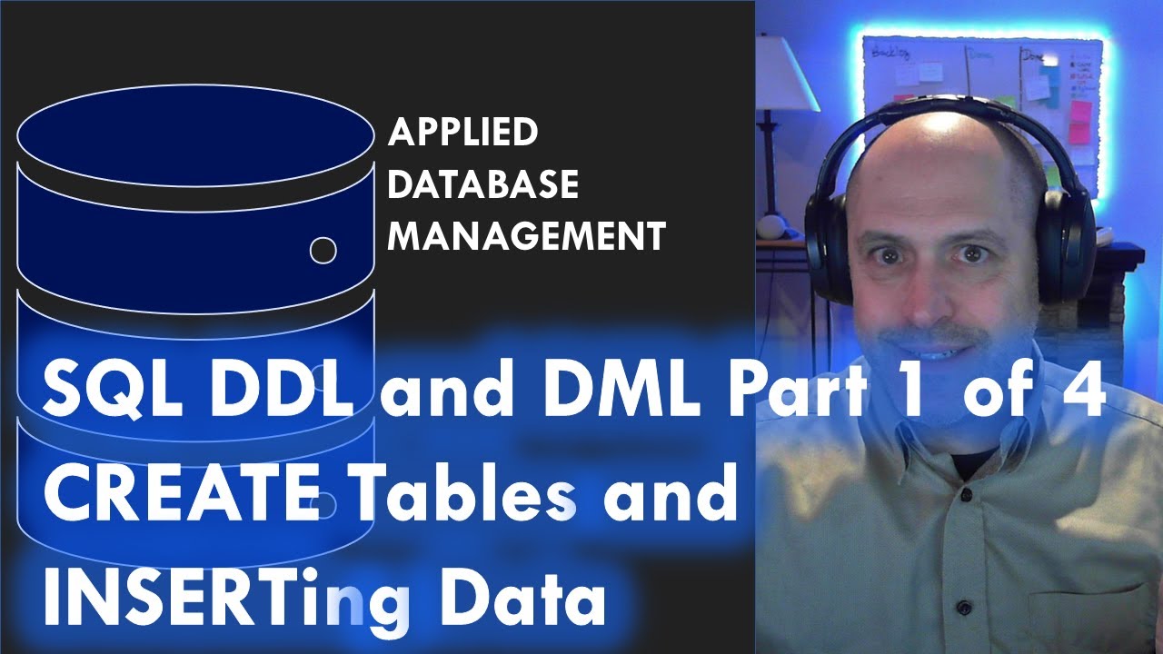 SQL: DDL и DML Часть 1 из 4: CREATE TABLE, первичные ключи и INSERT