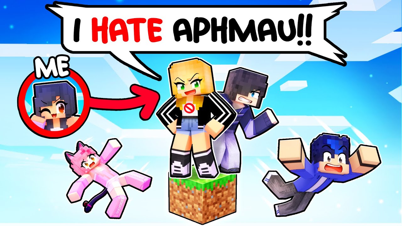 Playing As My BIGGEST HATER On ONE BLOCK!