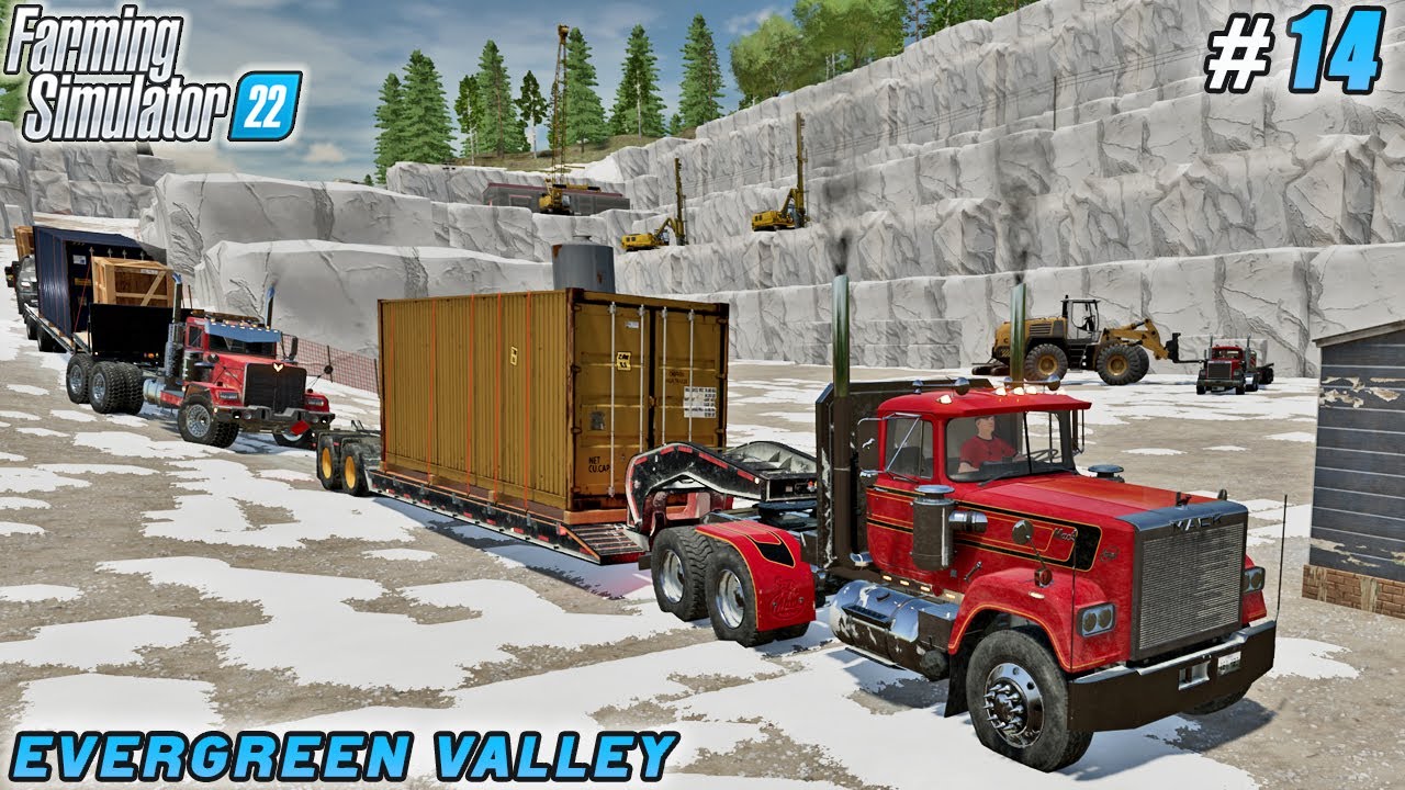 Investing Big: New Fields, Marble Mine, Water Station Unlocked! | Evergreen Valley Farm | FS22 | #14