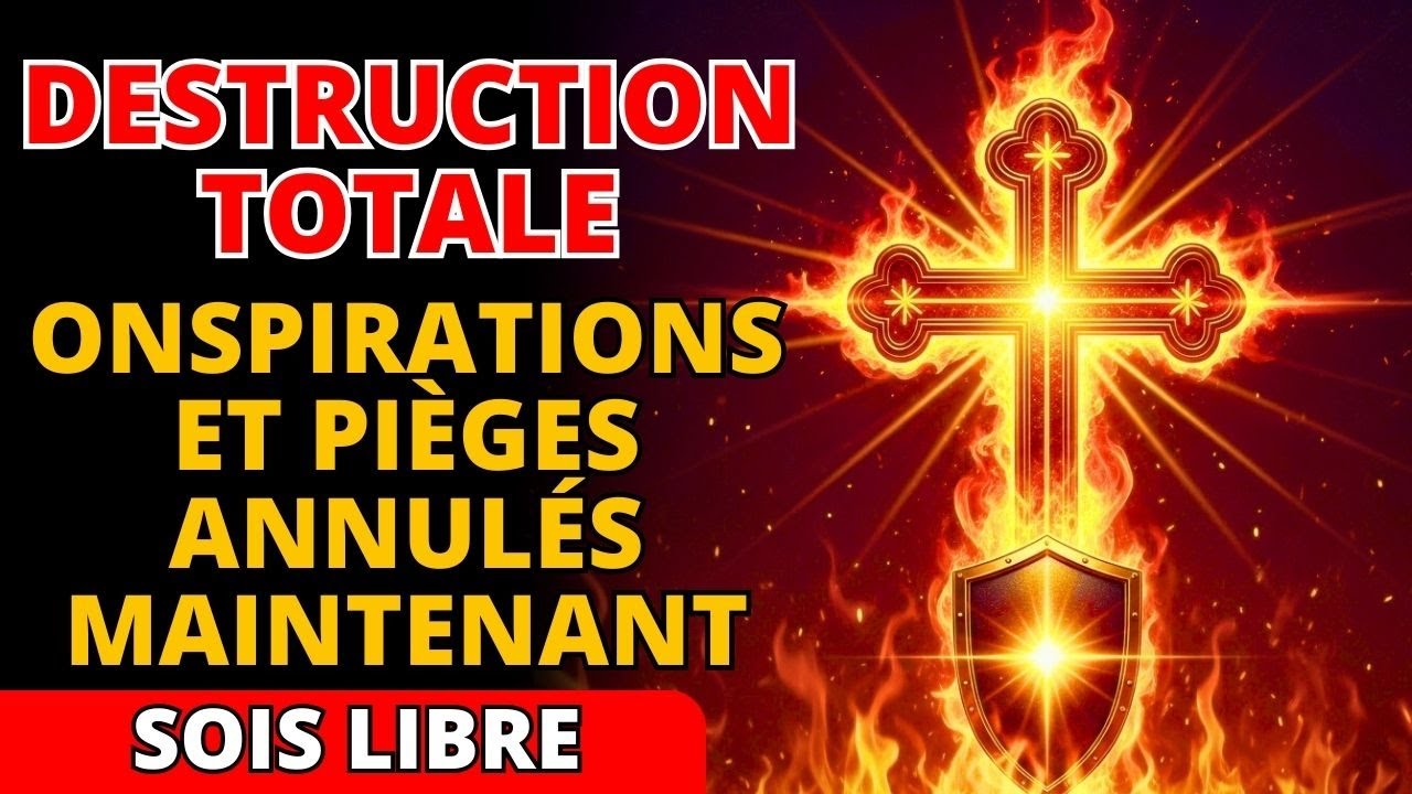 ⚔️ Prière de guerre : DÉTRUISEZ les conspirations cachées et les pièges préparés contre vous
