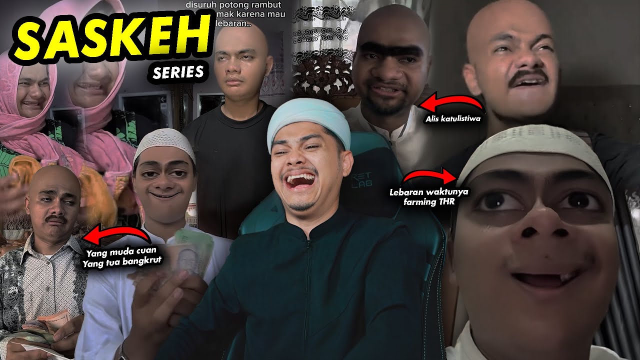GA NYANGKA TERNYATA GINI KELAKUAN JONI PAS LEBARAN🗿🗿🗿 Reaction Meme Tiktok