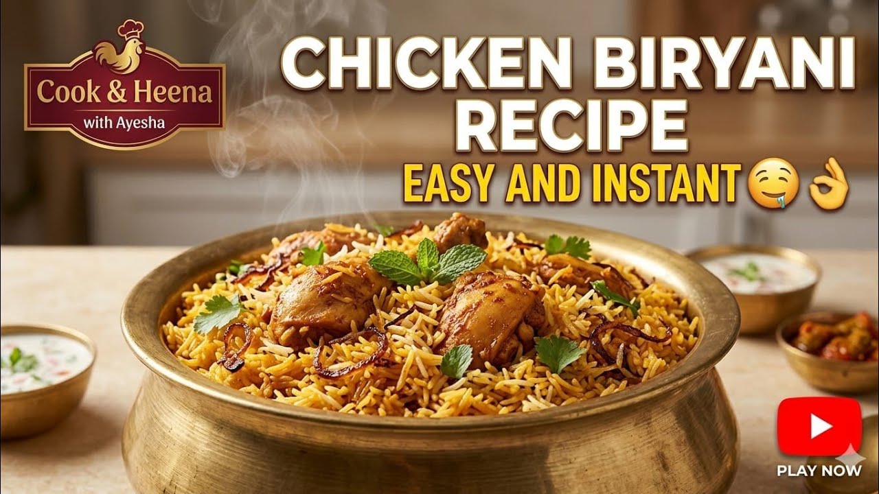 🤤#Chicken#biryani recipe instant and easy 😋👌🏻.....