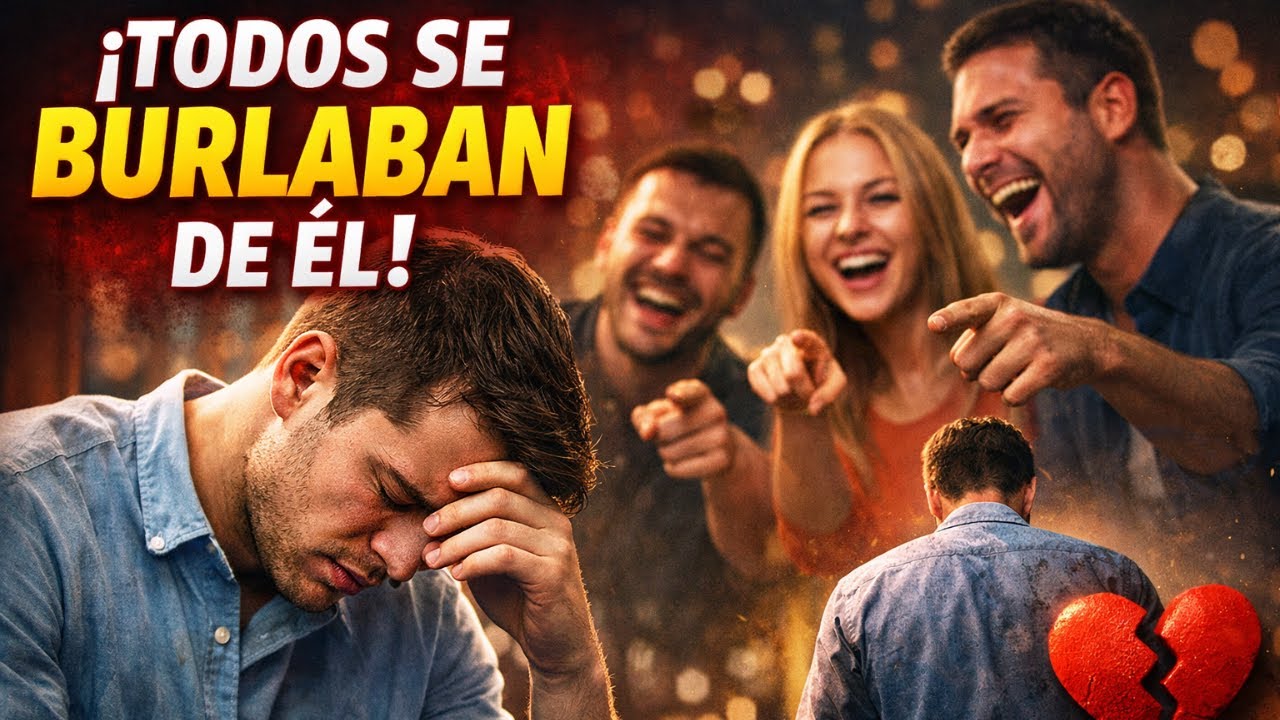 Nos burlábamos de mi esposo frente a todos… hasta que se levantó y terminó todo para siempre