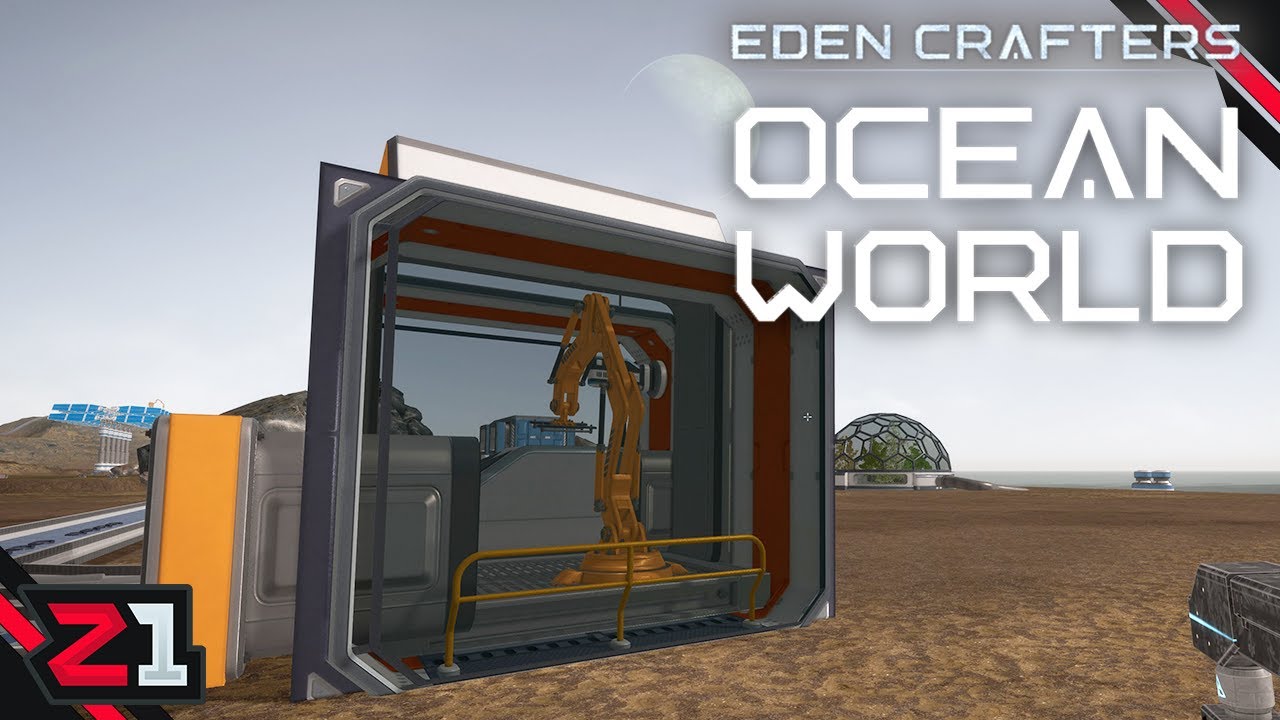 More Production And NEW Assemblers ! Ocean World Eden Crafters [E6]