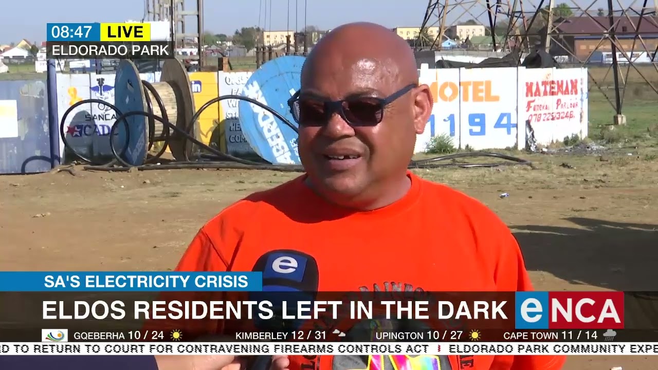 Eldorado Park residents left in the dark