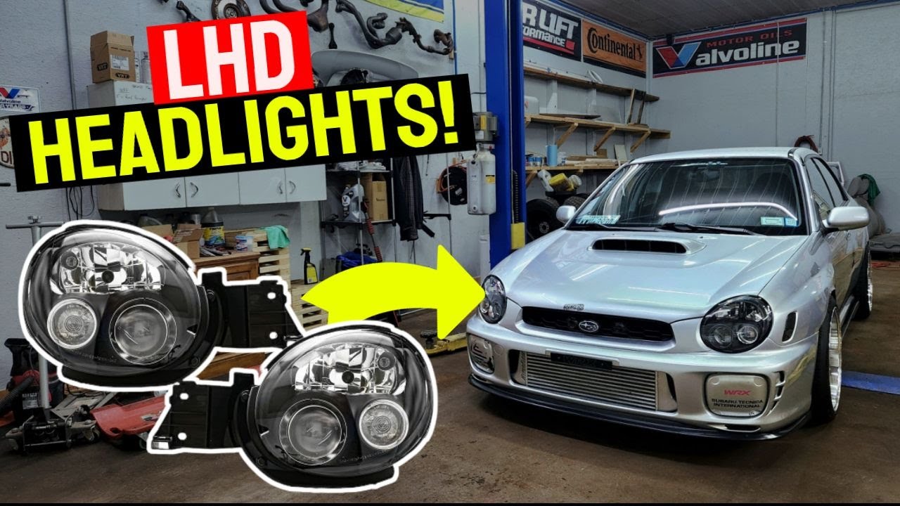 2002 WRX Depot/USR JDM Style Headlight Install