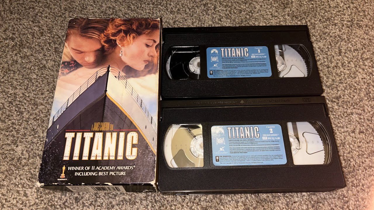 Opening To Titanic 1998 VHS