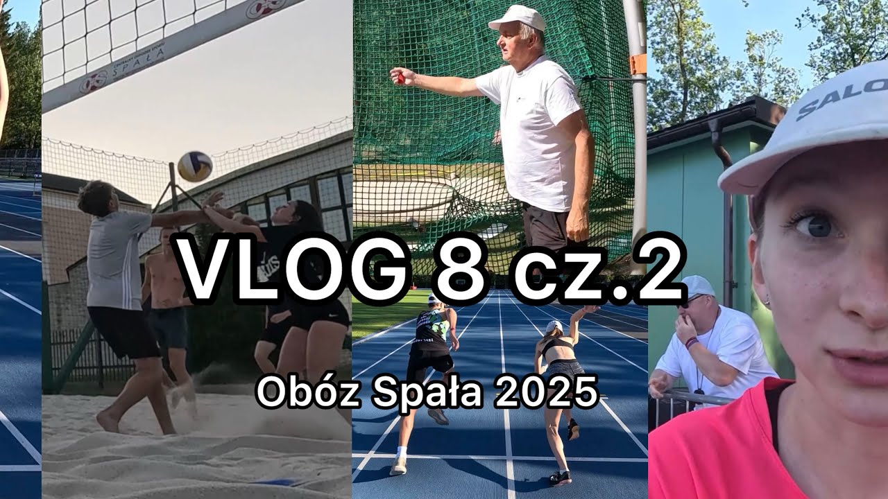 VLOG 8 cz.2 | dysk u trenera Michniaka, ChatGPT jako trener, wyścigi i plażówka|