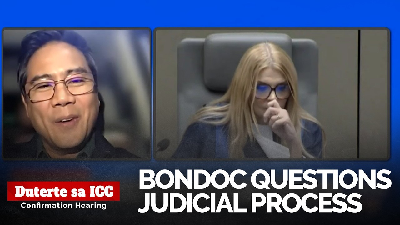 Bondoc: Duterte case, mas mainam sa lokal na hukuman | Duterte sa ICC