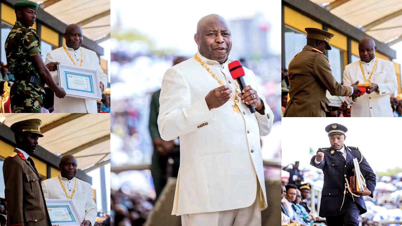 Aba nibo baraye bashimiwe na NYENICUBAHIRO UMUKURU W'IGIHUGU CACU C'u BURUNDI.
