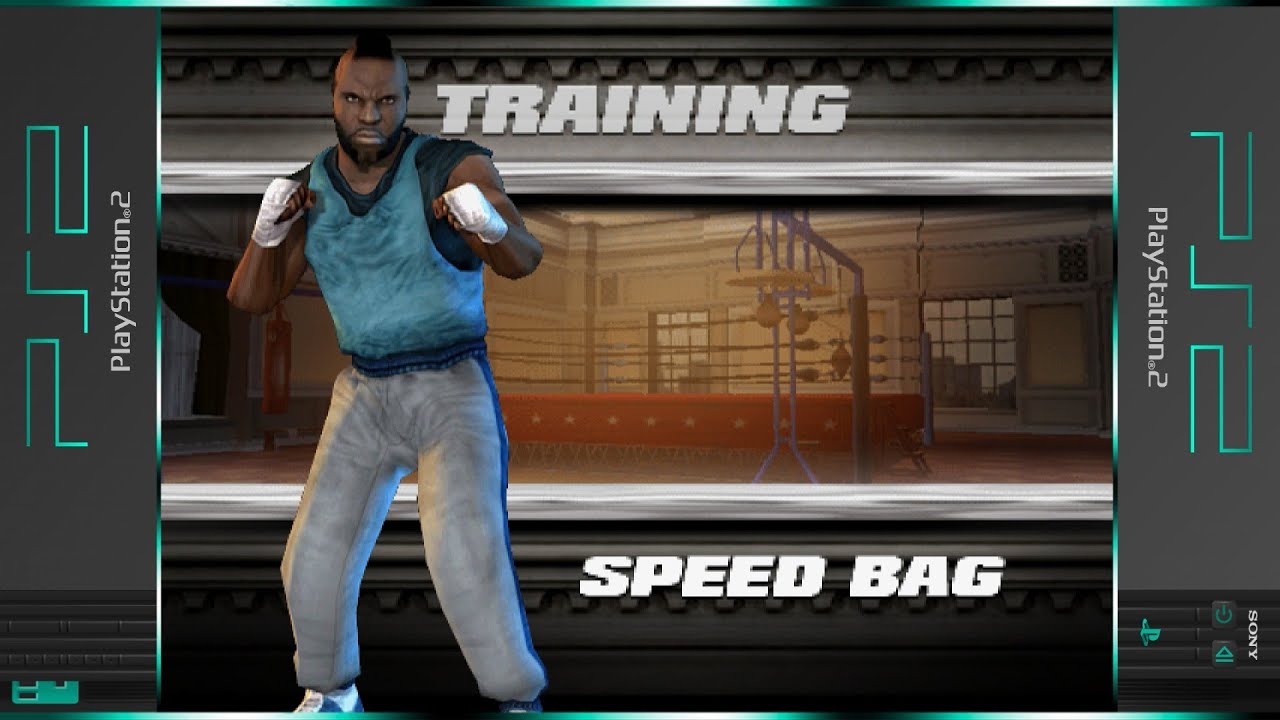 rocky legends   speedbag training!