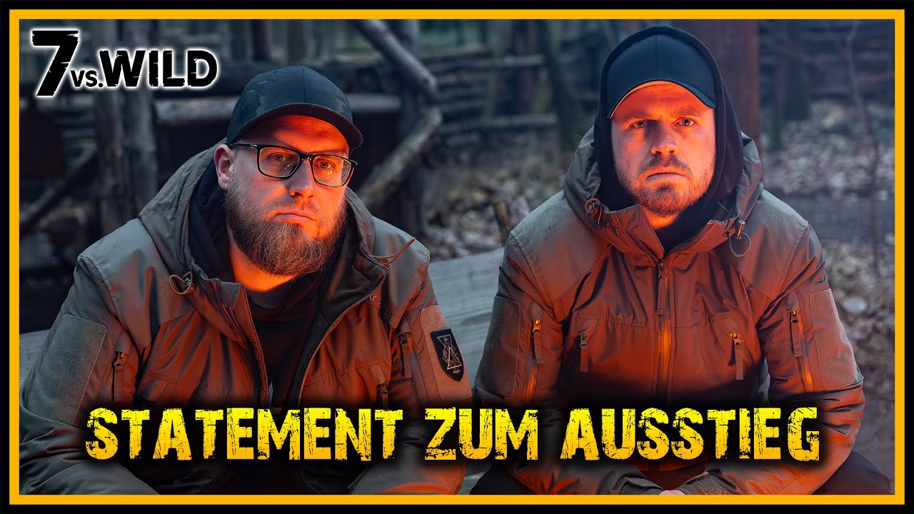 Abbruch bei 7 vs. Wild - Was ist denn jetzt mit Gerrit? - Statement Naturensöhne