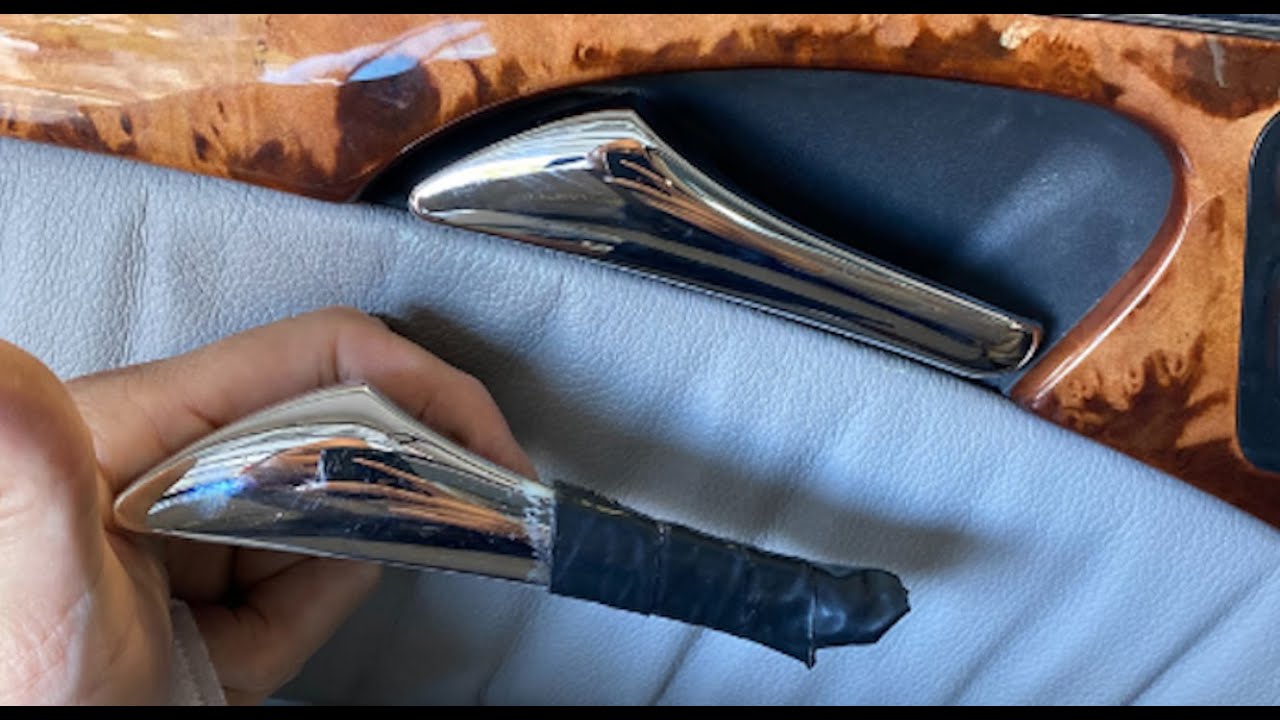 Mercedes Benz E Class W211 Door Handle Removal and Replacement