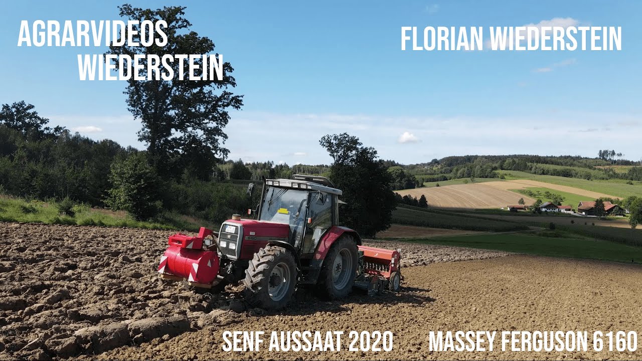 Aussaat 2020 mit Massey Ferguson 6160