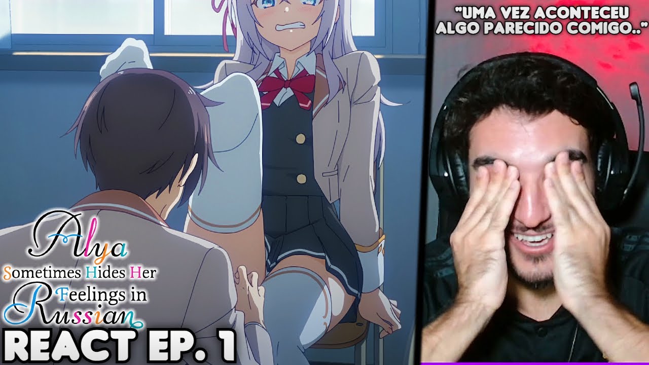ACHEI QUE ERA ANIME DE ROMANCE E VIROU H3NT4*??? React Roshidere EP. 1