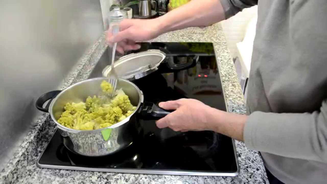 Crema de Romanescu. Las Recetas del Hortelano
