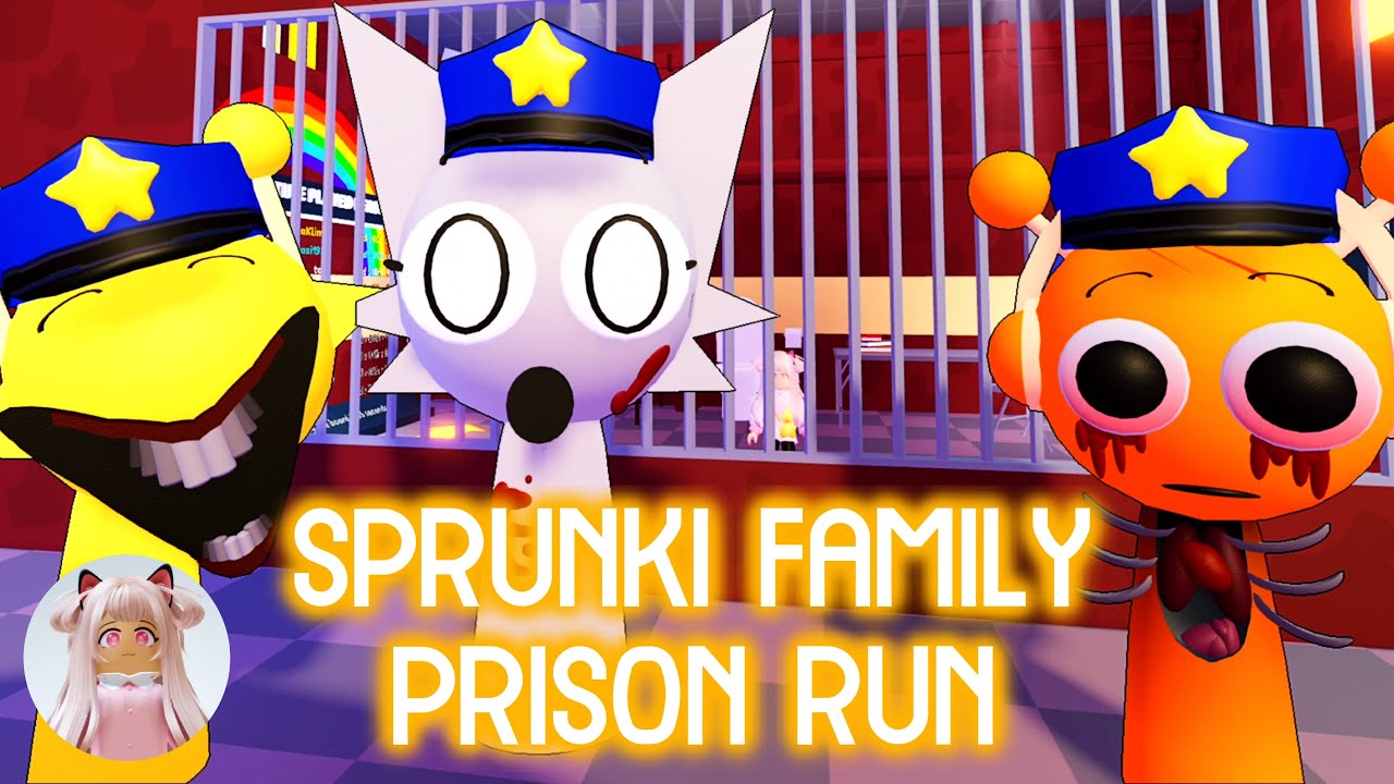 🔪SPRUNKI FAMILY BARRY'S PRISON RUN! (Obby)! | Roblox Obby Gameplay Full Walkthrough No death [4K]