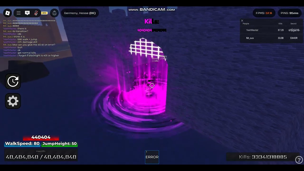 roblox ksfu 333b 6.6t 6.6qd endgame phases showcase + 0-40.4t error
