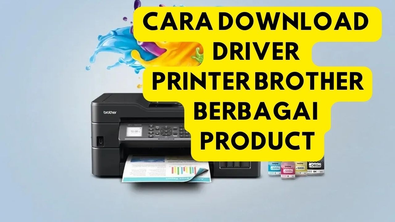 Cara Download Driver Printer Brother #brother