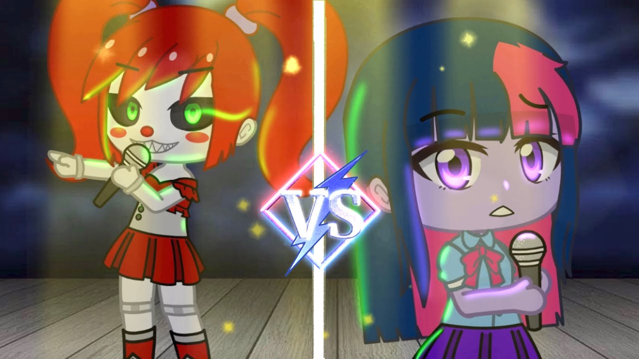 FNaF vs MLP • Singing Battle • Gacha Club • Part 1