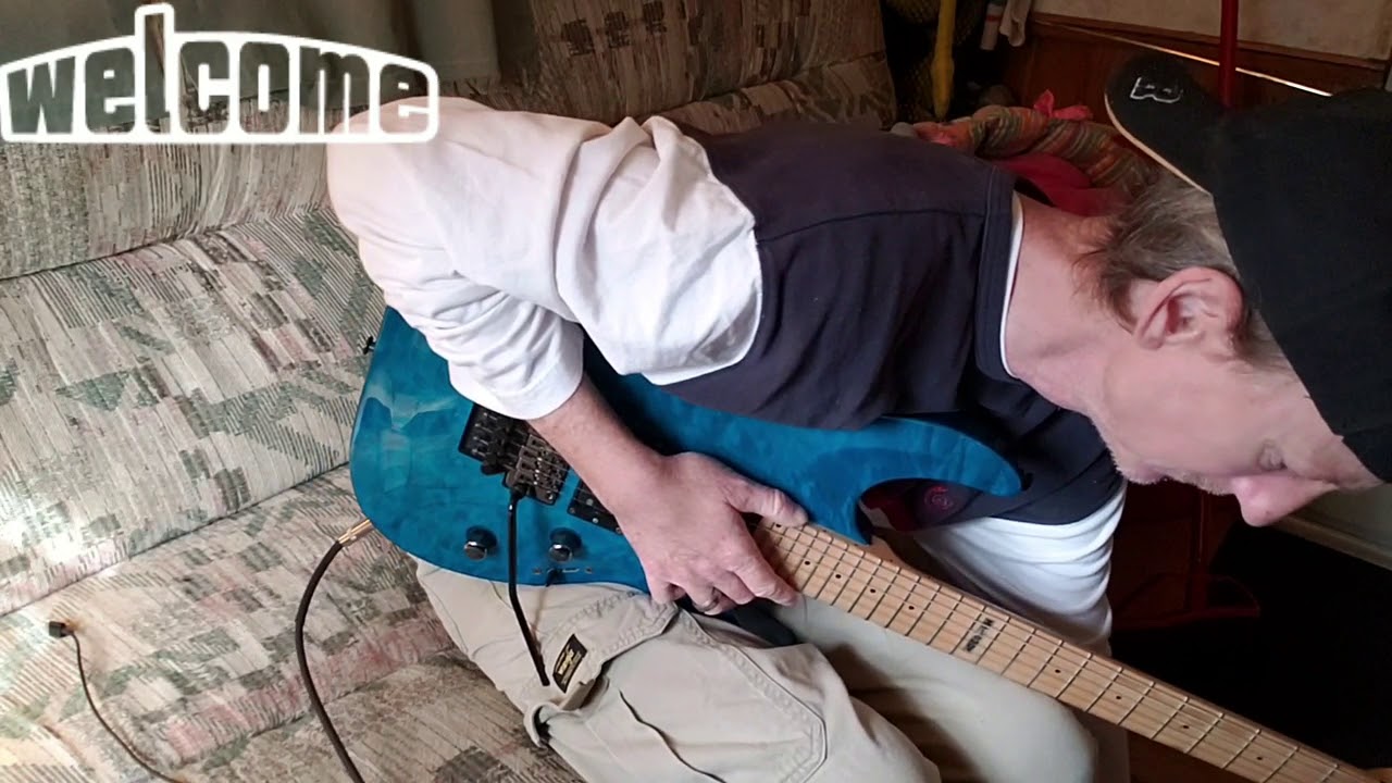 Atmospheric blues jam, created all on Bossgt1.