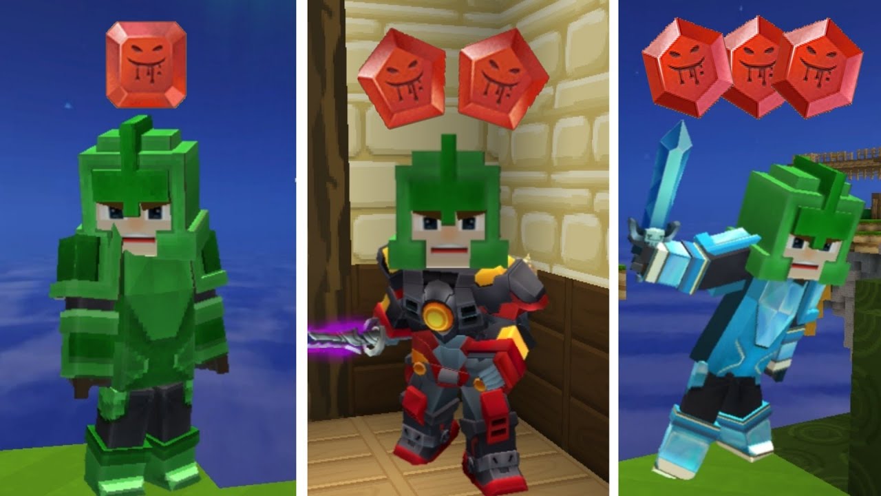 Leeching Rune 1 vs 2 vs 3 in BedWars! [Blockman Go]