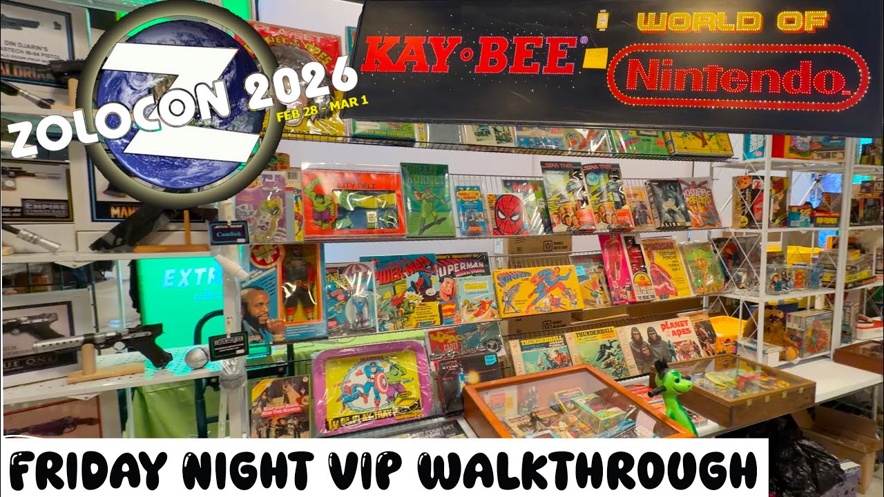 Zolocon 2026 Toy Tour! (Day 1)