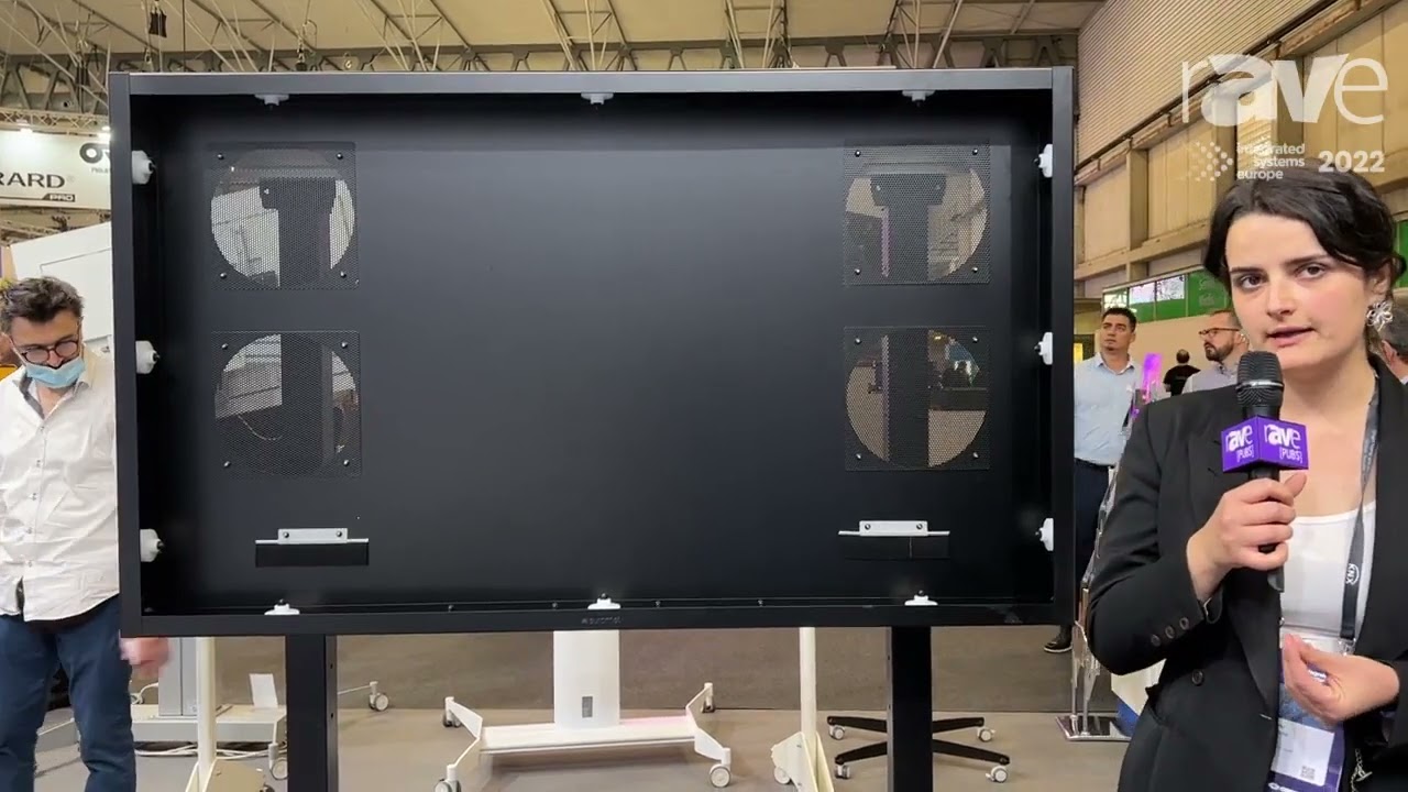 ISE 2022: Euromet Showcases Customizable, Modular Screen Covers for LG Displays