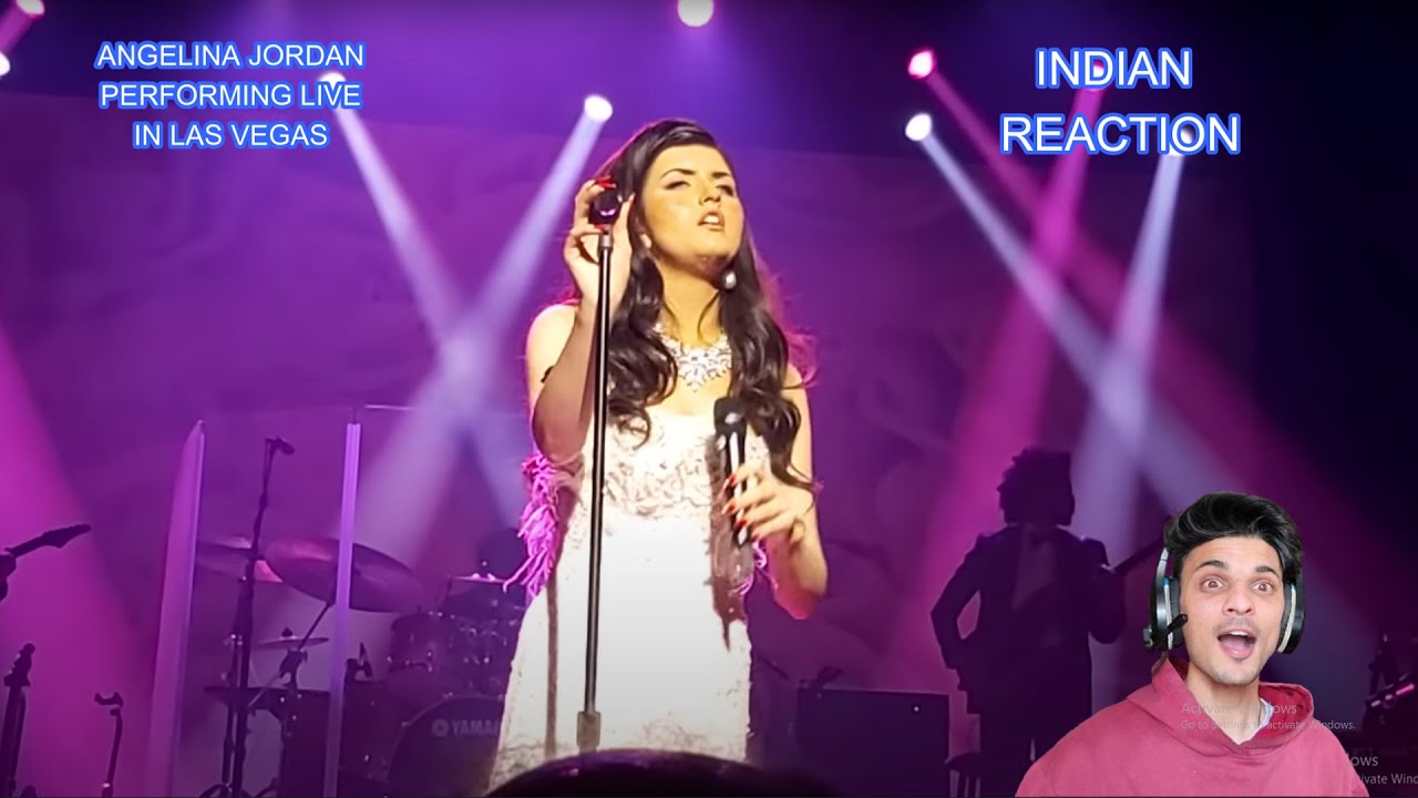 Angelina Jordan (18) - 'Now I'm The Fool' - Live at Westgate,Las Vegas,USA  INDIAN REACTION (#1007)