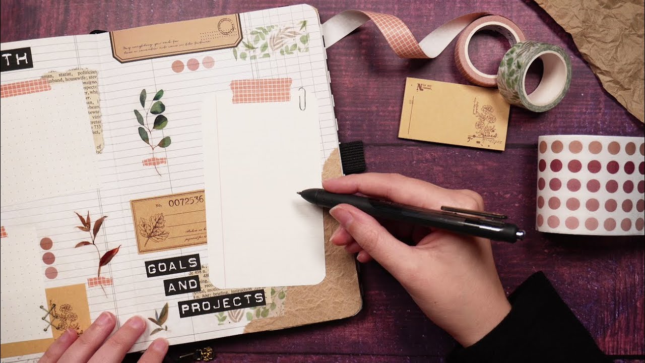 May Bullet Journal Setup 💜