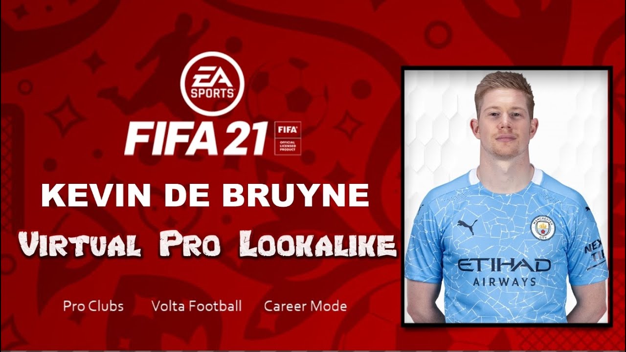 FIFA 21 - How to Create Kevin De Bruyne - Pro Clubs