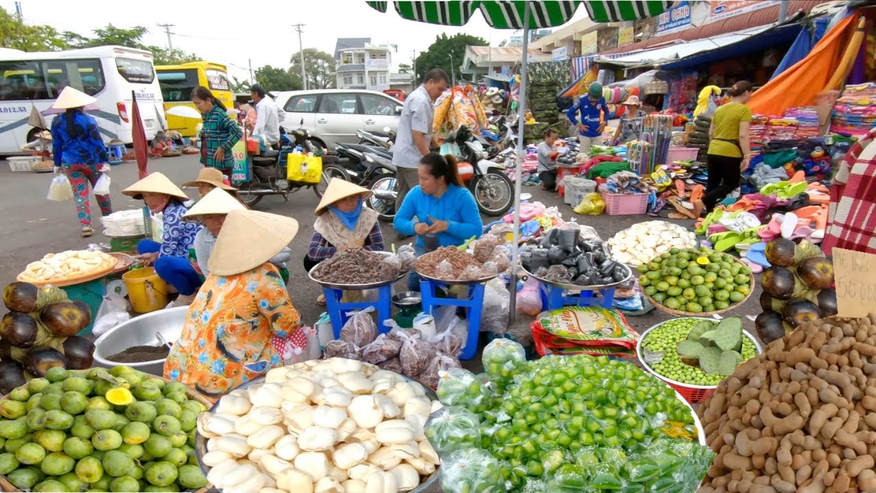 Khám Phá Chợ TỊNH BIÊN An Giang, Chợ Biên giới Giáp Campuchia | Tinh Bien Market