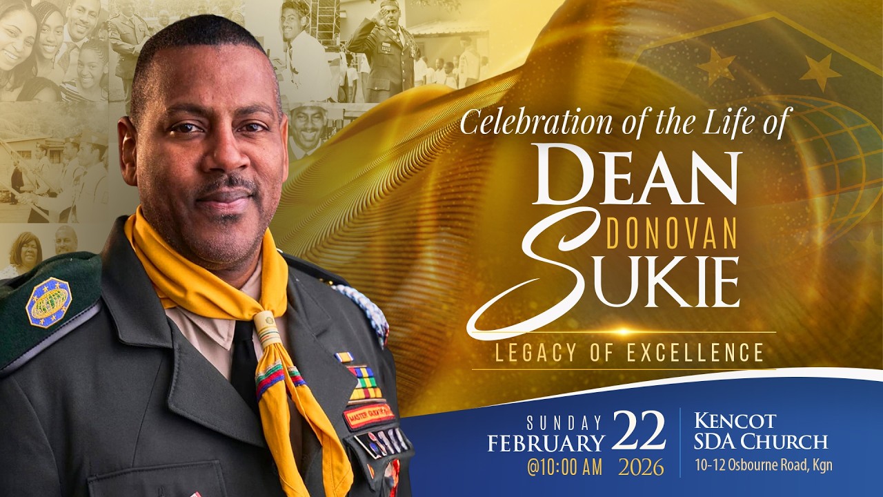 Celebrating the Life of Dean Sukie | Sunday, February 22, 2026 | 9:00 AM | Kencot SDA Church