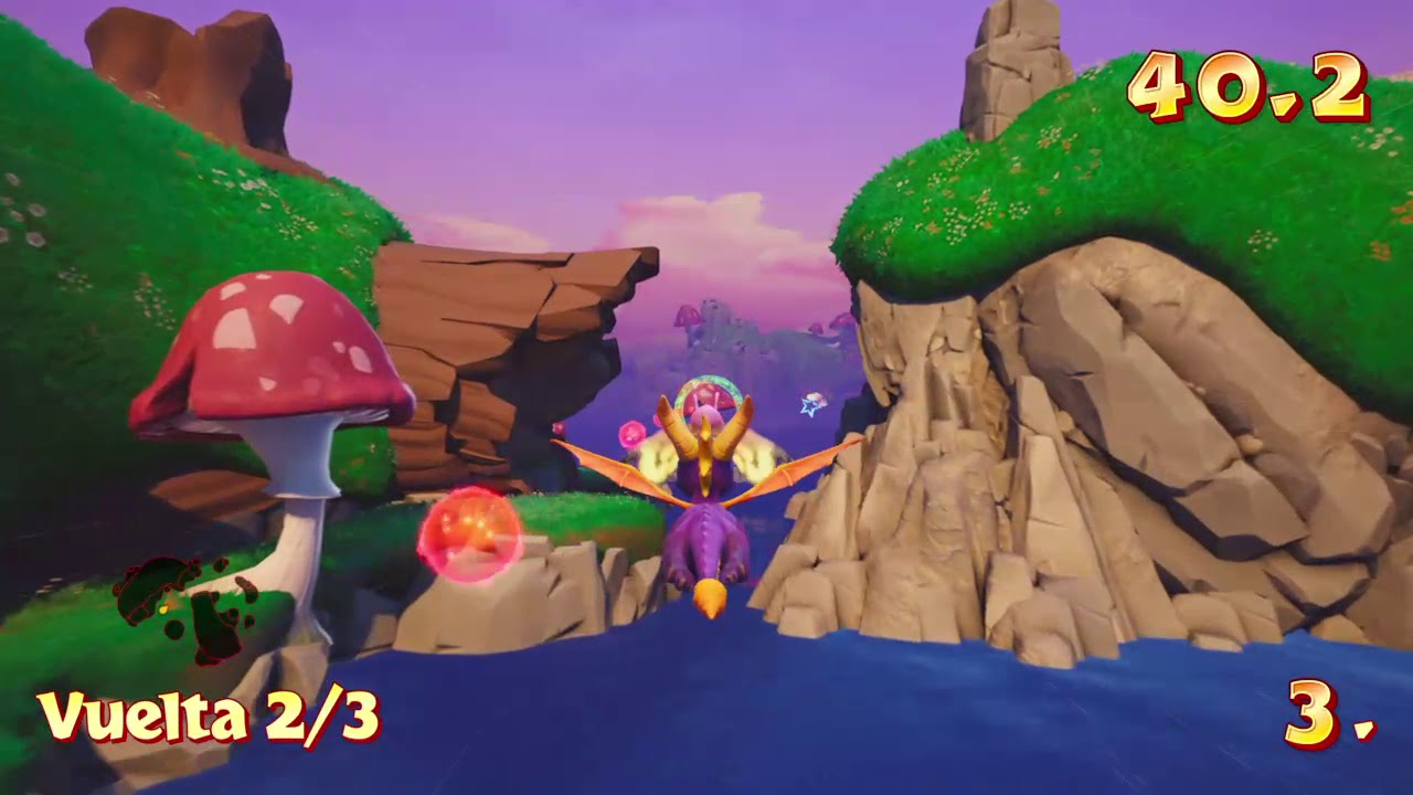 Guia Spyro 3. Ruta del champiñon 100%.