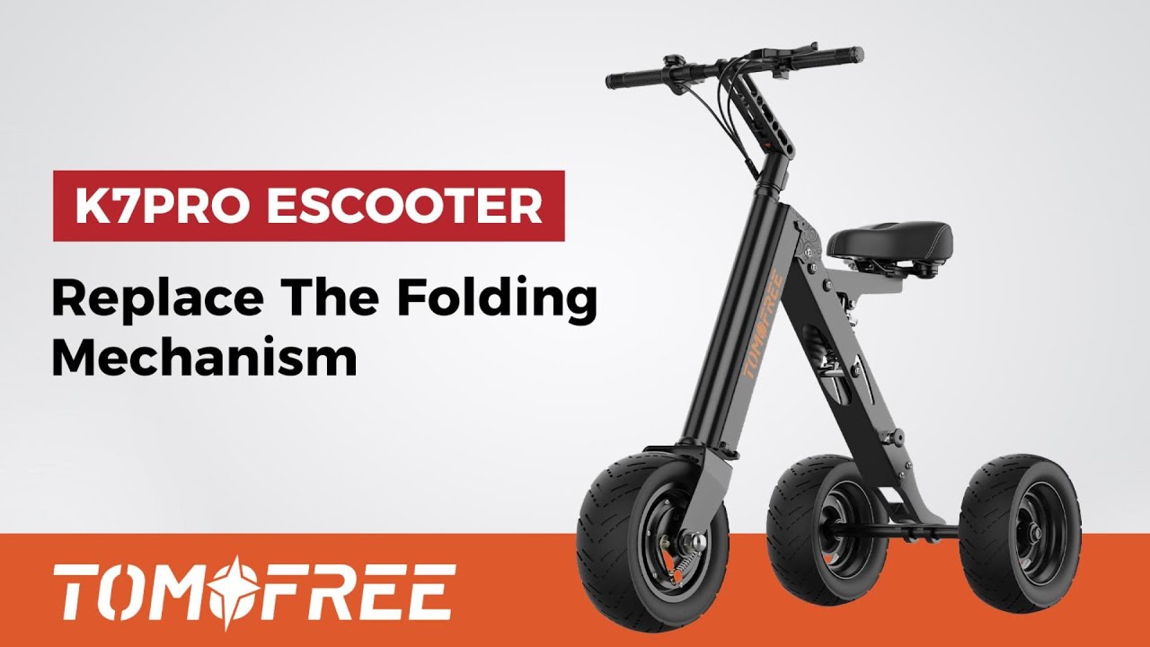 Tomofree K7PRO Escooter | Replace the Folding Mechanism