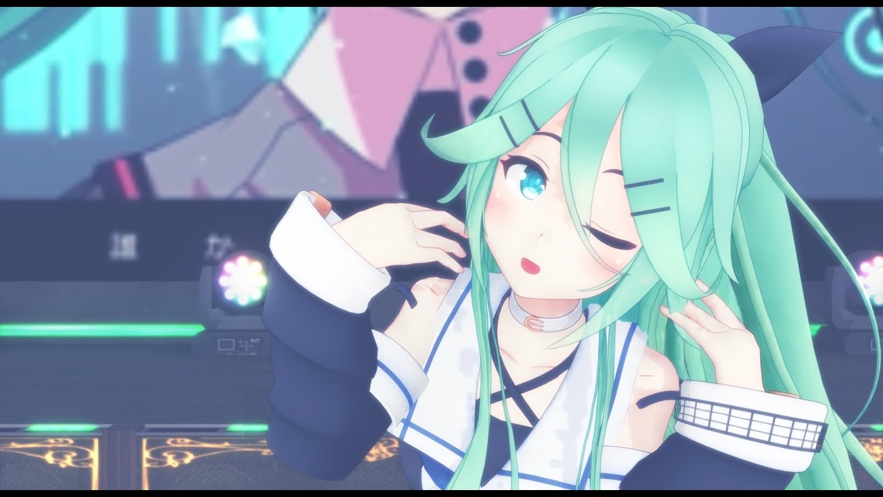 【MMD艦これ】『Hand in Hand (LIVE ver.)』 by  山風【1080p】