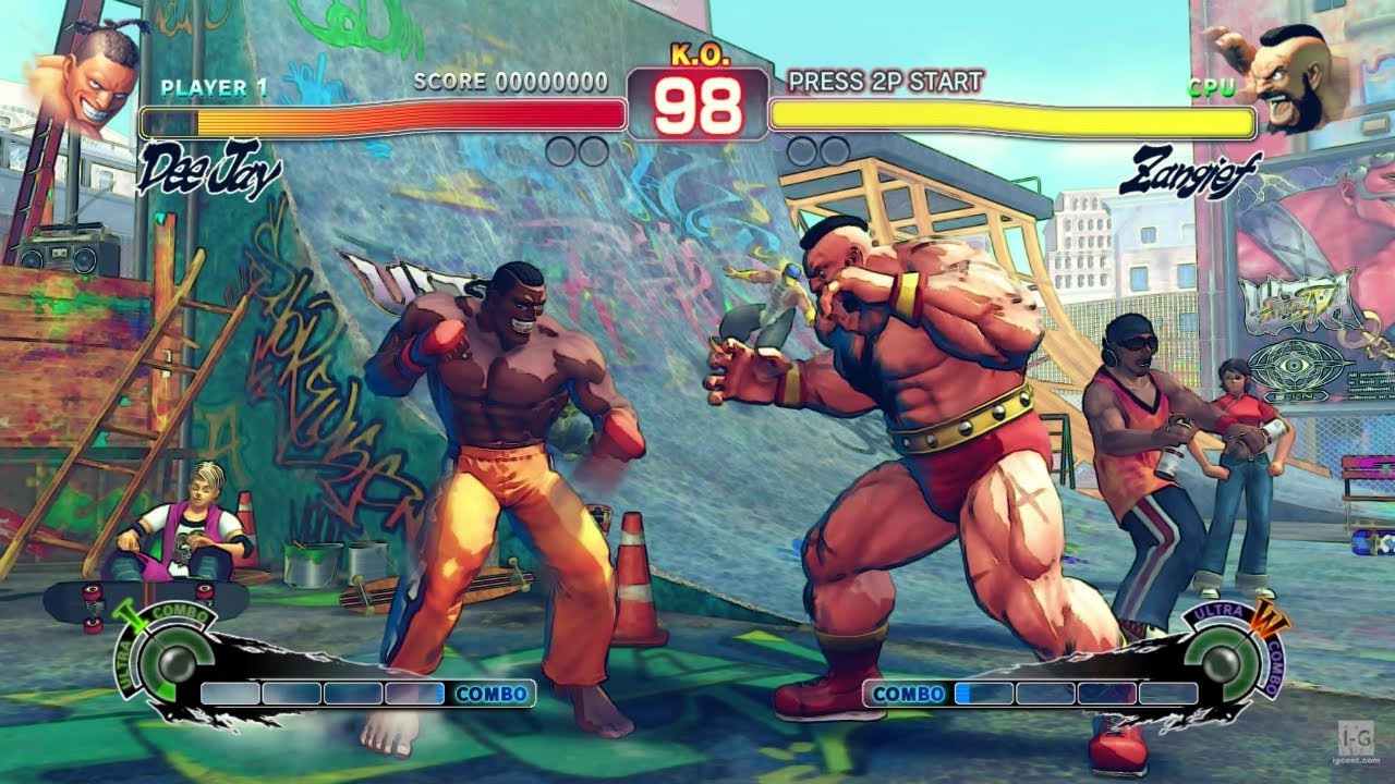 Ultra Street Fighter IV — геймплей на ПК (1080p60fps)