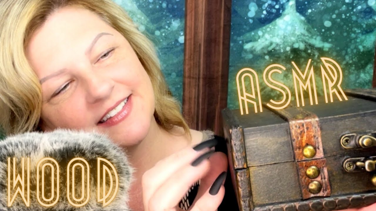 ASMR | Wonderful Wood Tapping & Scratching Sounds 💕✨🔥