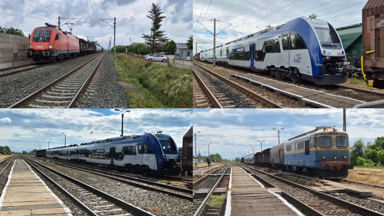 Primul tren electric regional PESA 655-5  (RE-R103) - produs de către constructorul polonez PESA