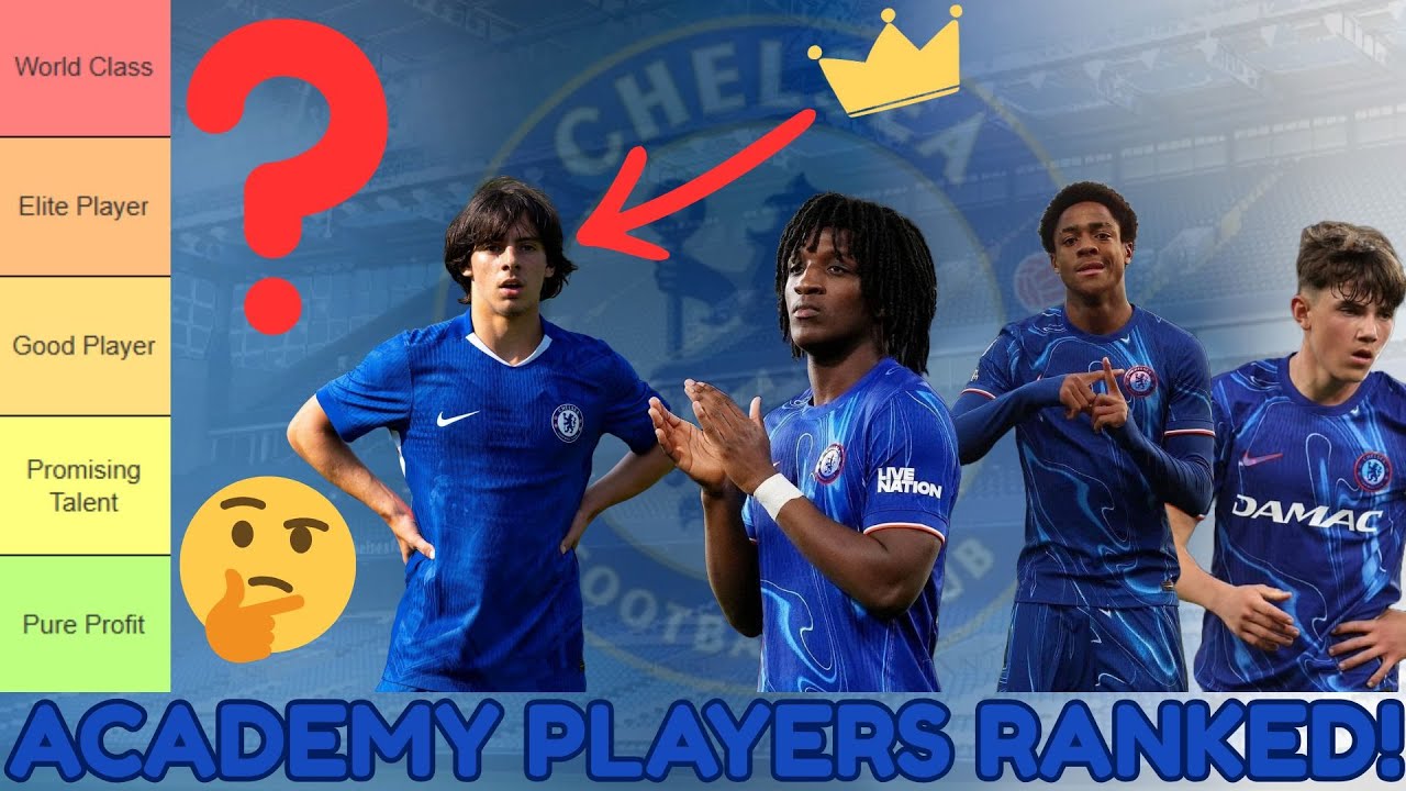 Ranking ALL Chelsea Academy Players By Potential! 25/26 Season Tier List