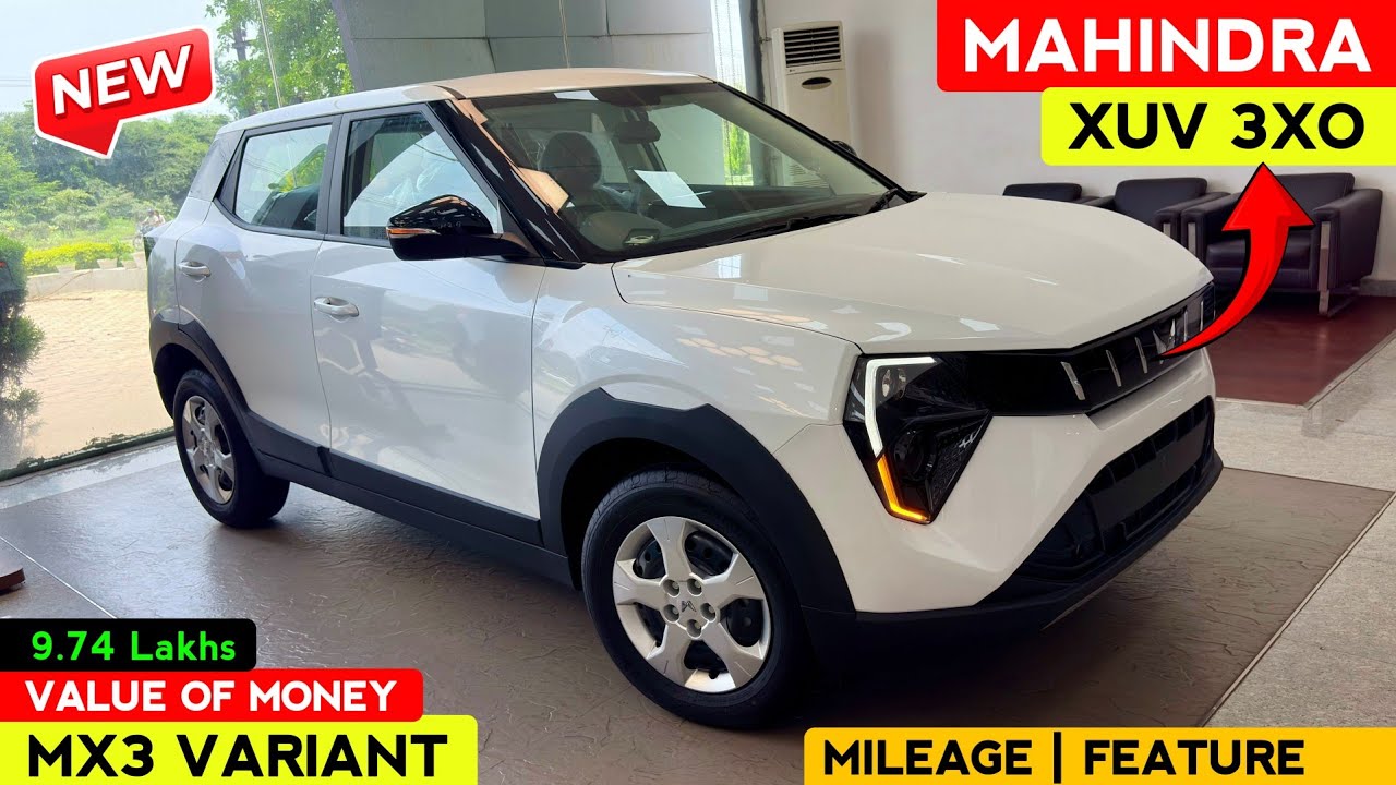 Updated✅️ Mahindra XUV 3XO 2025 | XUV 3XO MX3 Model | Mahindra 3XO MX3 Model | Mahindra XUV 3XO 2025