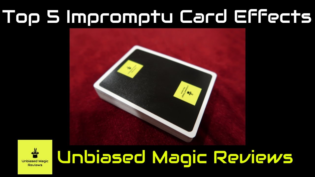 Requested Magic Review - Top 5 Impromptu Card Effects