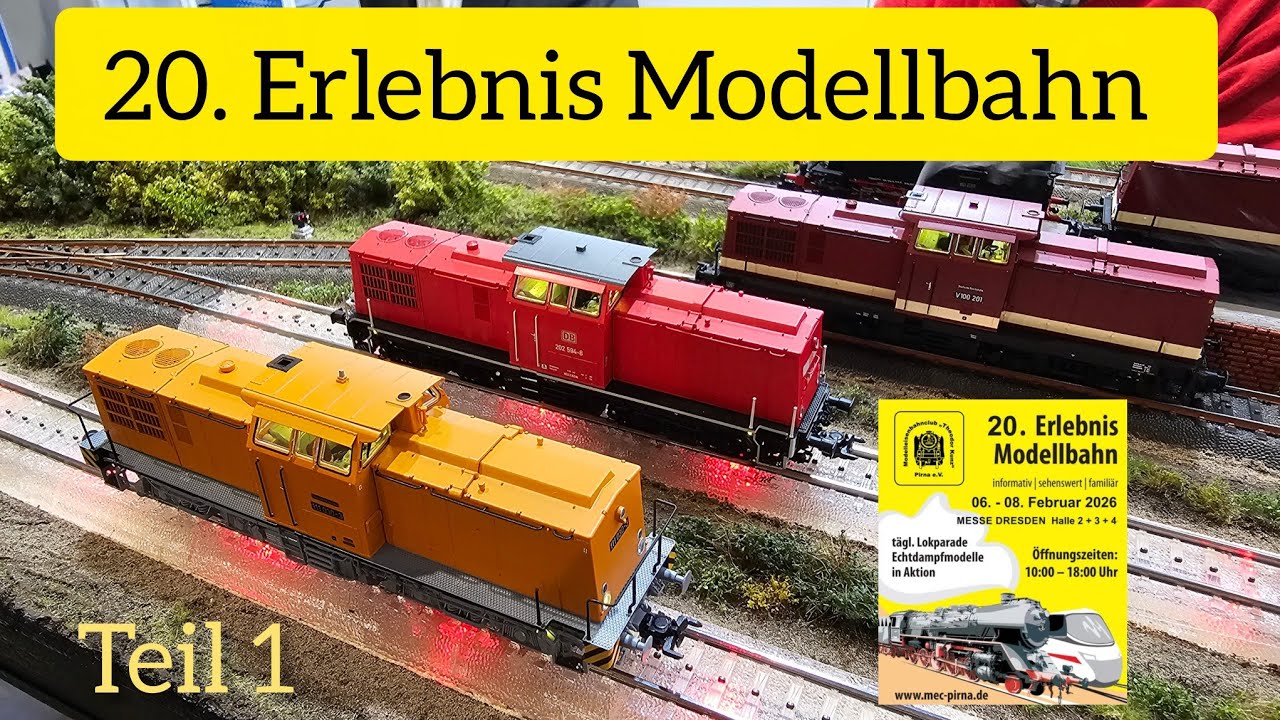 20. Erlebnis Modellbahn Dresden 