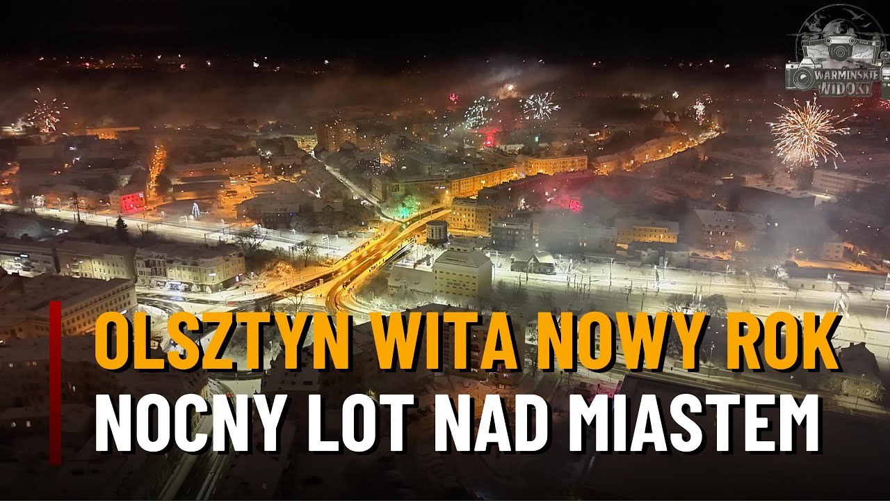 Rok temu eksplozja. Teraz coś słabiej? Sylwester w Olsztynie