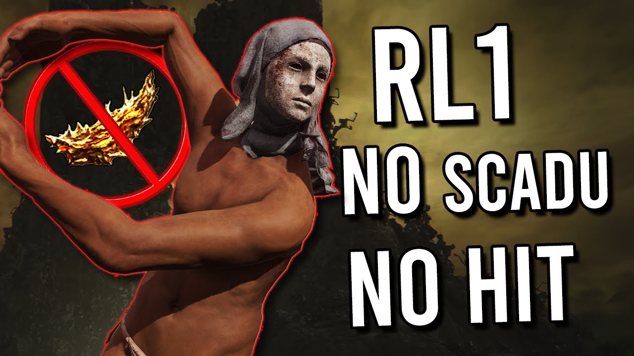 WORLDS FIRST ELDEN RING DLC RL1 NO BLESSING NO HIT RUN