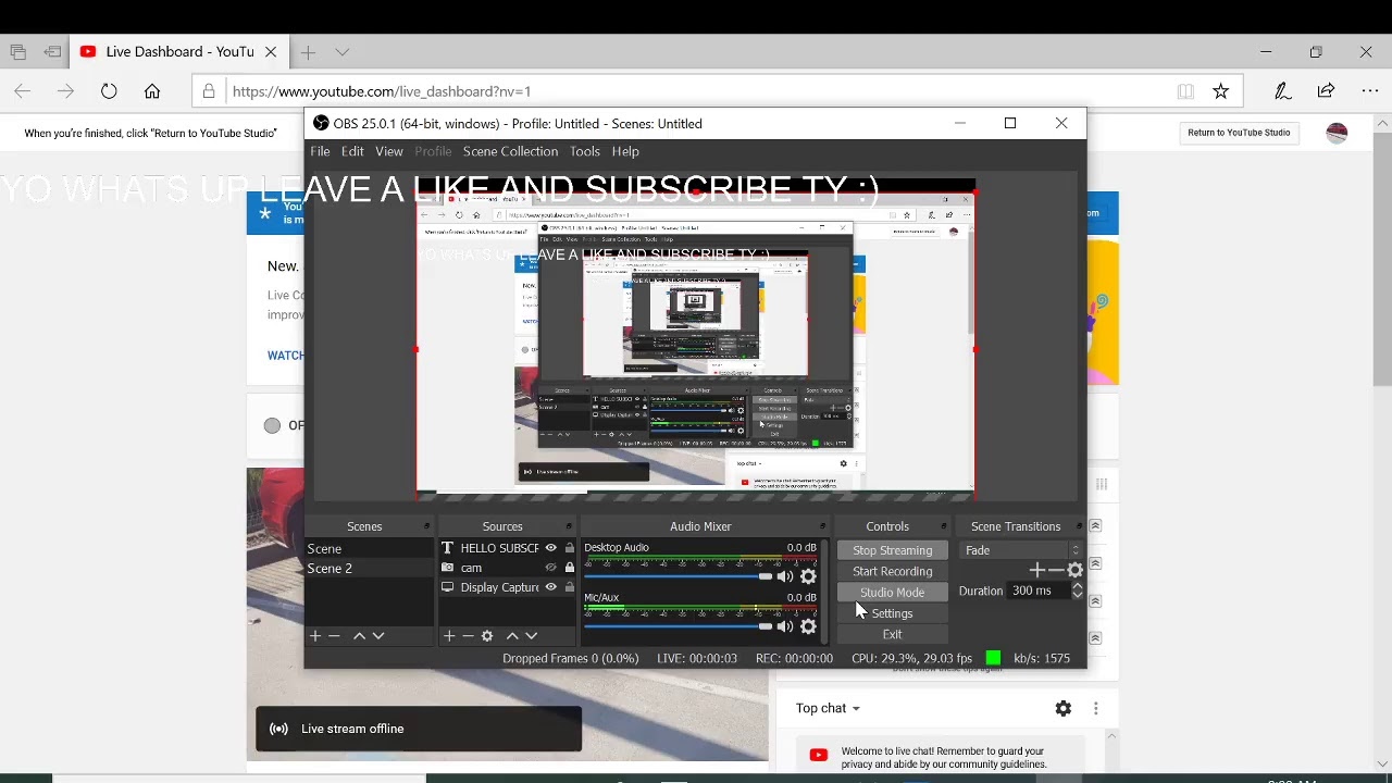 George Zois Live Stream