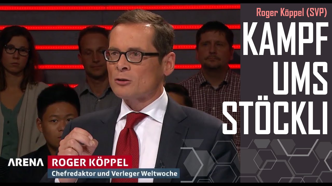 Arena | Roger Köppel (SVP, ZH) | Kampf ums Stöckli | 20.09.2019