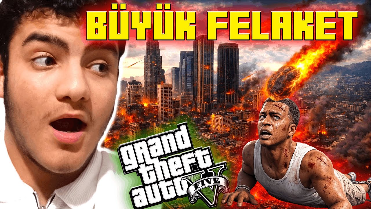 FRANKLIN METEOR FELAKETİNDE! 🌠 - GTA 5 MODS