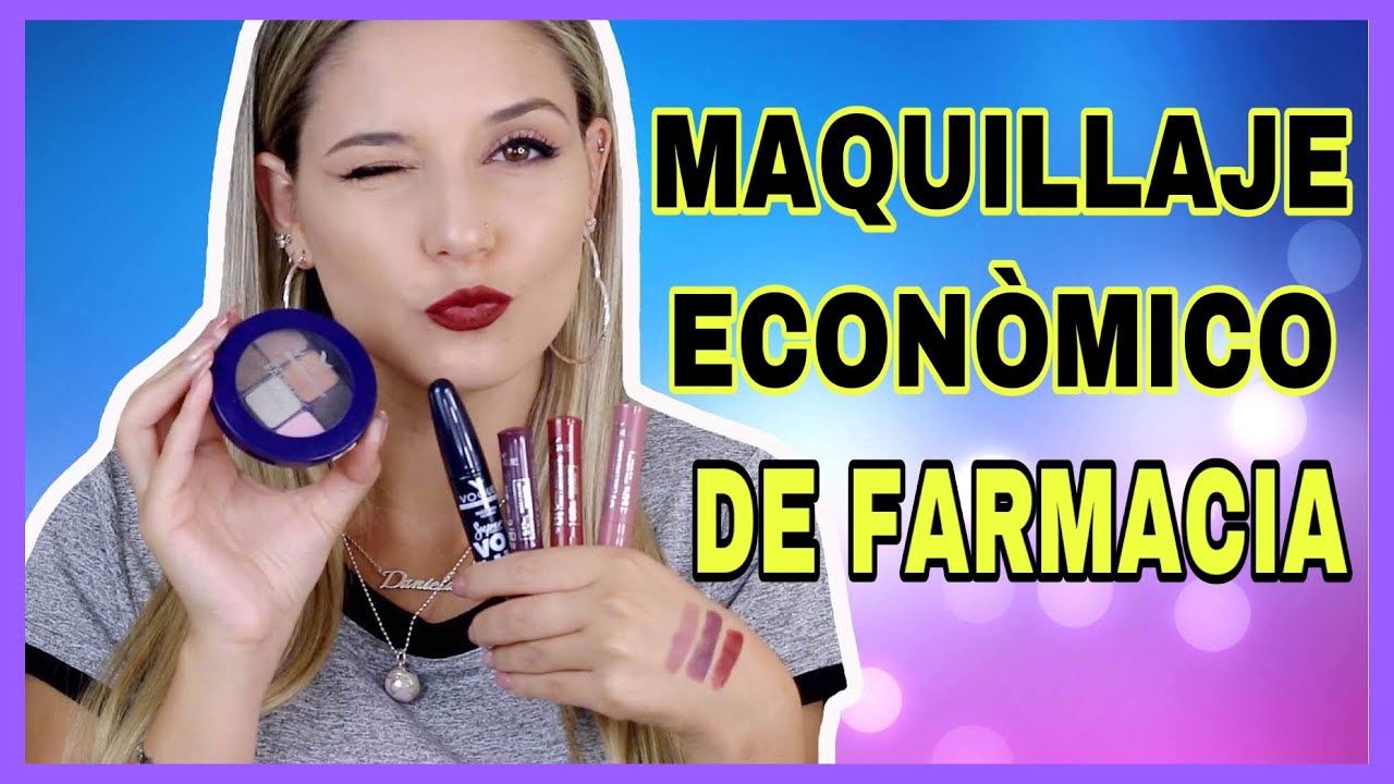 MAQUILLAJE ECONÓMICO DE FARMACIA l VOGUE