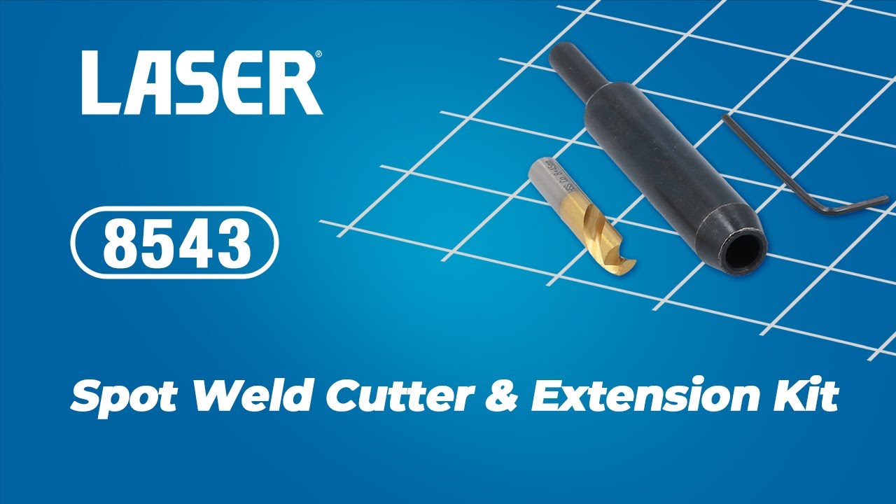 8543 | Spot Weld Cutter & Extension Kit | Laser Tools